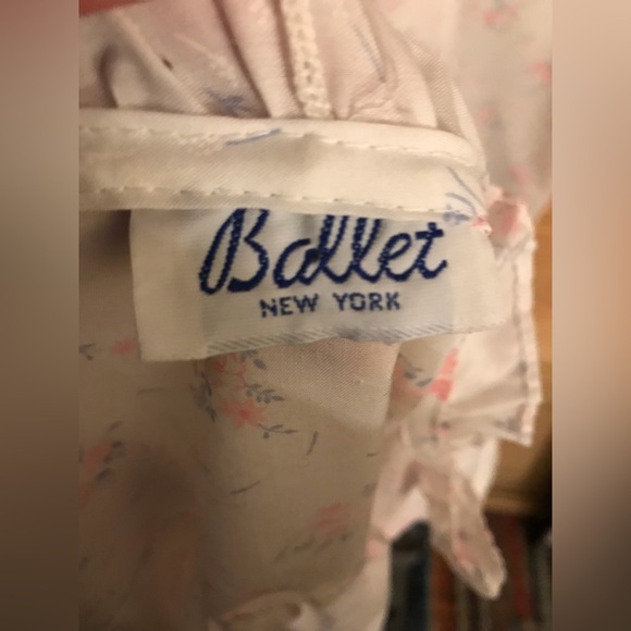 Vintage Ballet Summer Matching 2 Piece Nightgown and House Coat No Size Tag - Picture 7 of 7